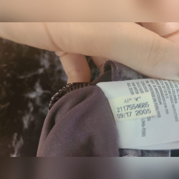 NWOT AEO Mauve Velvet Mini Dress 💜 🌴 - Picture 9 of 10